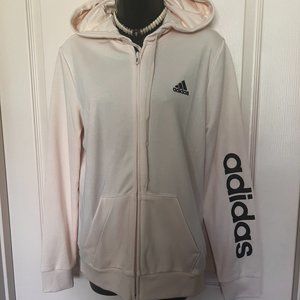 Adidas Hoodie Sweat top-Snug fit-Ladies Med-All-day comfort- Ecru color-Like new